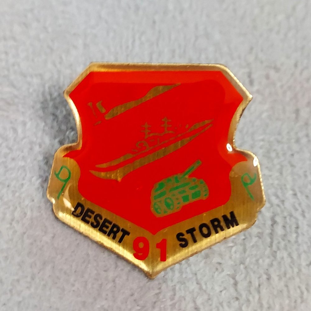 Desert Storm Pin